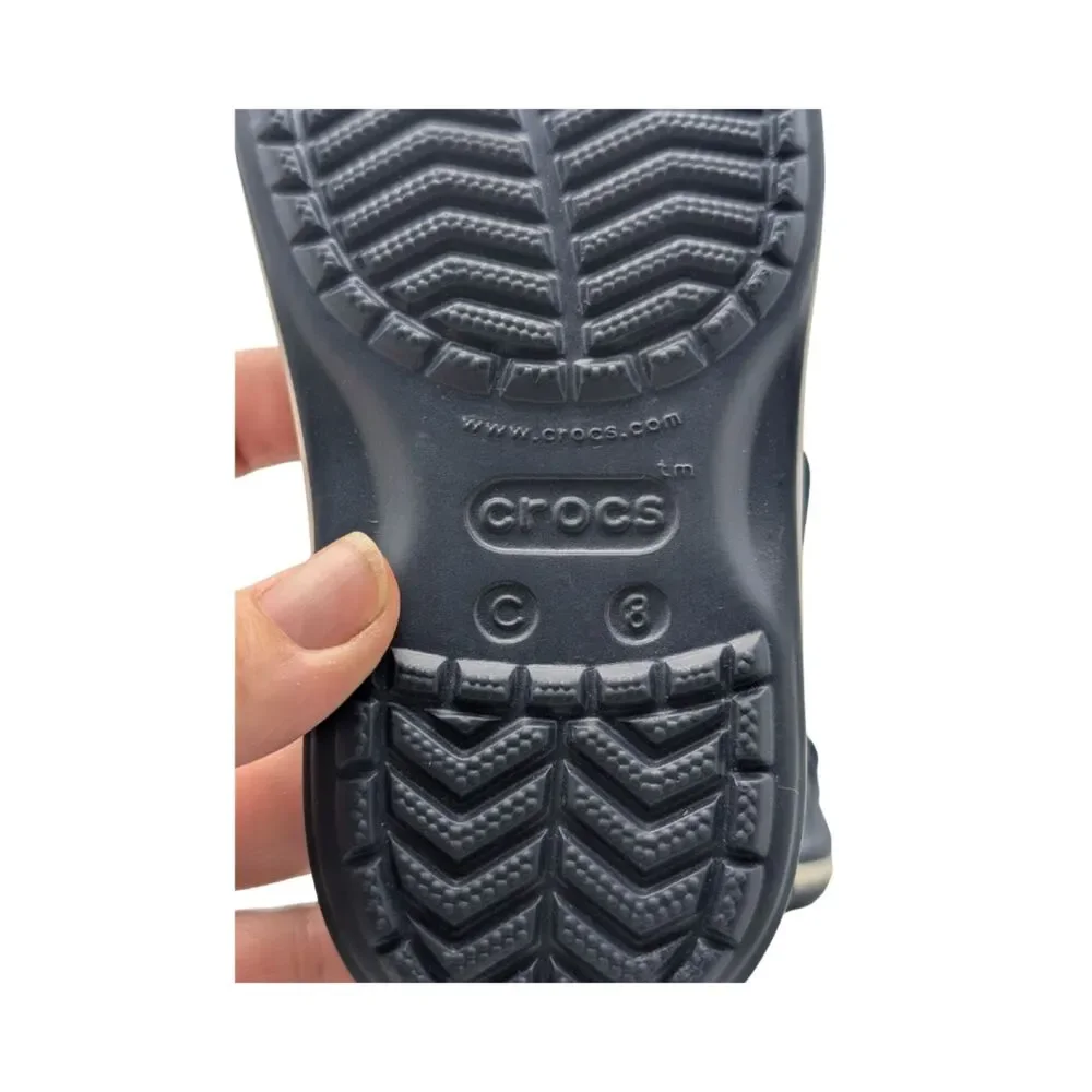 Crocs Navy Classic Flip Size Toddler 8